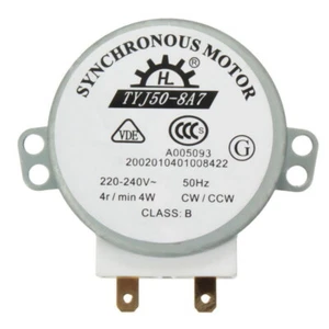 4r/min 4W Magnetron Turntable Synchronous Motor TYJ50-8A7 For Microwave Oven - Picture 1 of 3