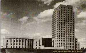 Postal CAPITOL Bismarck, Dakota del Norte ND - Imagen 1 de 2