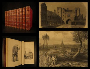 1835 Life of Samuel Johnson by James Boswell FAMOUS English Biography 10v SET - Picture 1 of 12