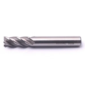 8X8mm  HSS 4 FLUTE BOTTOM CUTTING MILLING SLOT DRILL END MILL TOOL KIT - Picture 1 of 5