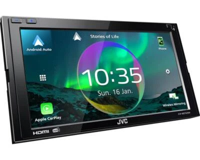 JVC KW-M875DBW 2-DIN Autoradio WiFi Apple CarPlay Android Auto Bluetooth DAB+ - Bild 1 von 4