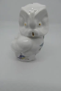 Aynsley Pembroke Owl Ornament Fine Bone China Vintage British - Picture 1 of 6