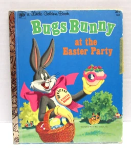 1972 Fourth Printing BUGS BUNNY AT THE EASTER PARTY Little Golden Book Hitte - Imagen 1 de 3