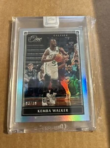 2019-20 KEMBA WALKER PANINI ONE AND ONE SILVER BASE SN# 93/99 RARE! - Bild 1 von 10