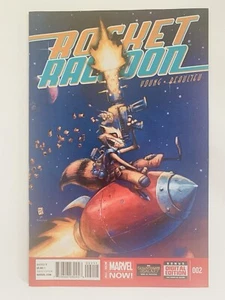 ROCKET RACCOON #2 9.4 NM 2014 1ST PRINT MAIN COVER A MARVEL COMICS - Picture 1 of 11