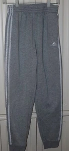 Boy's Adidas Heather Gray Sweatpants - Size 18/20 - Picture 1 of 3