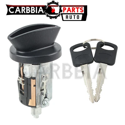 PARA FORD INTERRUPTOR DE ENCENDIDO CILINDRO DE BLOQUEO CON 2 LLAVES ASTILLADAS TRANSPONDEDOR F85Z11582AA Foto 1 de 4