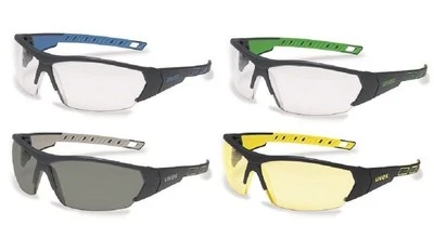 Uvex i-Works Sports Style Safety Glasses Anti-Fog, Anti-Scratch CE EN166