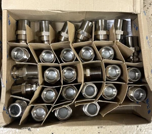 ADE1N0752NPN Eaton Hazardous Area Cable Gland Nickel Plated Brass 3/4 Inch MNPT - Picture 1 of 5