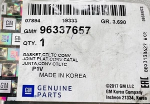 96337657 Genuine GM Exhaust Gasket FREE SAME DAY SHIPPING 3/B~ - Bild 1 von 6
