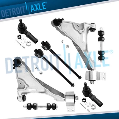 8pc Front Lower Control Arm Set Suspension Kit for Buick Lucerne Cadillac DTS - Image 1 of 4