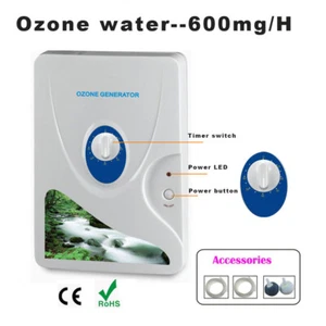 600mg/h Ozone Generator Ozonator ionizer Air Purifiers Oil Vegetable Air Water - Picture 1 of 10