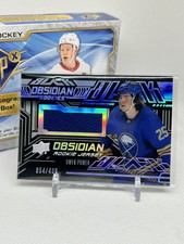 2022-23 UD SPX UD Black Obsidian Rookies Jersey ORJ-OP Owen Power - Sabres #/499
