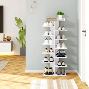 Schuhregal mit 12 Ebenen Schuhschrank platzsparend Schuhablage Schuhorganizer - Bild 1 von 6