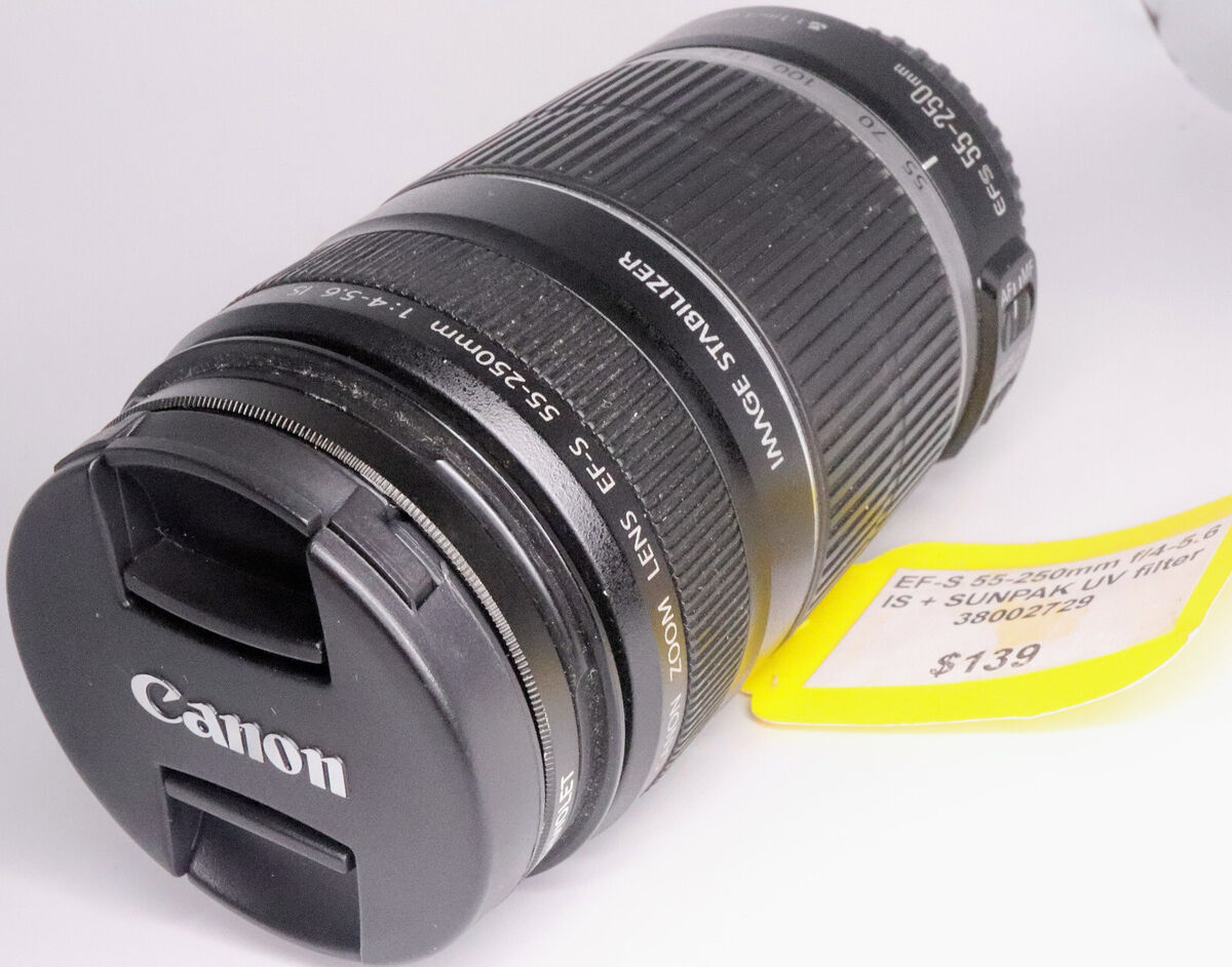 Canon EF-S Camera Telephoto Lenses 55-250mm Focal for sale Canon EF-S Camera Telephoto Lenses 55-250mm Focal for sale