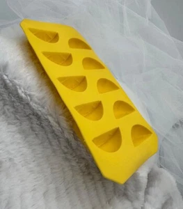 Yellow Silicone Citrus Slice Ice Cube Mold - Picture 1 of 6