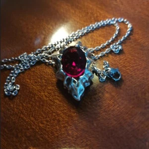 Rot Anhänger Kette Schmuck Geburtstag Weihnachten Geschenk Dekoration - Bild 1 von 1