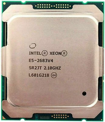 Intel Xeon E5-2683 V4 CPU Processor 2.10GHz 16CORE 40M SR2JT LGA2011-3 120W - Image 1 of 2