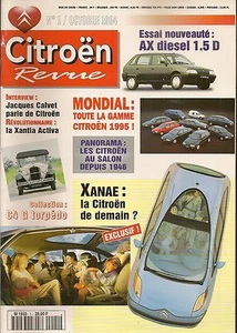 CITROEN REVUE 1 XANAE AX 1.5D VSX CITROEN C4G LES DS DES NEGRES VERTES - Bild 1 von 2