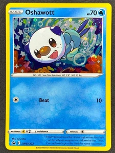 Pokémon Oshawatt SWSH222 SWSH Black Star Promo LP/NM - Picture 1 of 2