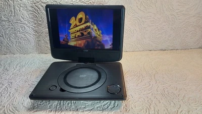 Logik L9SPDVD16 Portable DVD Player 9" Black Swivel Screen NO CHARGER,NO REMOTE. - Image 1 of 4