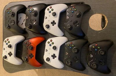 Microsoft Official Xbox One Wireless Controller Job Lot Faulty Spares Or Repairs - Image 1 of 4