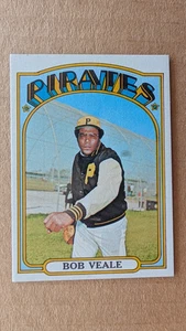 1972 Topps BOB VEALE Card #729 PITTSBURGH PIRATES - Picture 1 of 2