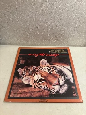 MANNHEIM STEAMROLLER SAVING THE WILDLIFE VINYL REORD LP AMERICAN GRAMAPHONE VG+ - Image 1 of 4