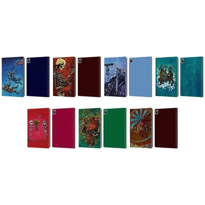OFFICIAL DAVID LOZEAU SKELETON GRUNGE LEATHER BOOK WALLET CASE FOR APPLE iPAD - Image 1 of 4