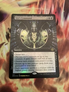 Gix's Command (FOIL) x1 - MTG The Brothers' War BRO #327 Extended Art - Bild 1 von 1