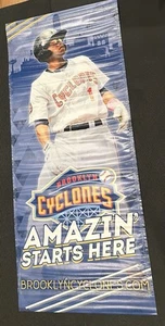 Amed Rosario Brooklyn Cyclones Parking Lot Banner!!! NY Mets Cleveland Guardians - Picture 1 of 4