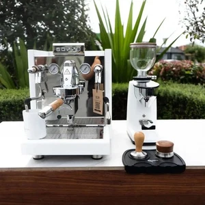 ECM ELEKTRONIKA CUSTOM WHITE & PICCOLA BELLEZZA GRINDER + PRECISION ACCESSORIES - Bild 1 von 12