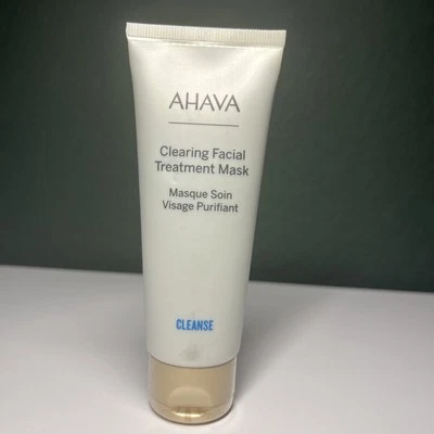 AHAVA Dead Sea Clearing Facial Treatment Mud Mask Cleanse 75mL/2.5oz Full Size - Image 1 of 4