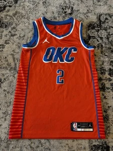 Jordan Shai Gilgeous-Alexander OKC Thunder Statement Swingman Mens Small Jersey - Picture 1 of 13