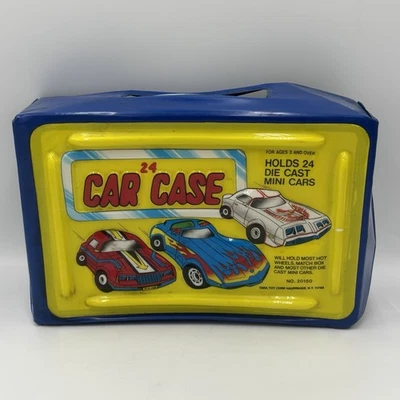 Estuche de 24 autos Tara Toy Corp. 1987 vintage 1:64 Foto 1 de 4