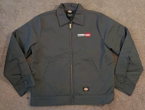 Dickies Insulated Eisenhower Gray Work Jacket TJ15CH Men's Medium Regular - Picture 1 of 7