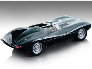 TECNOMODEL TM18-157D JAGUAR D-TYPE PRESS 1957 ENGLISH RACING GREEN 1/18 KM0 - Foto 1 di 2