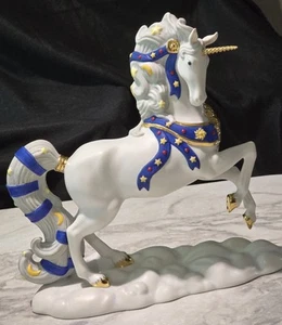 FIGURA UNICORNIO EDICIÓN LIMITADA EDICIÓN FINAL GALERÍAS LENOX PRINCETON. - Imagen 1 de 20