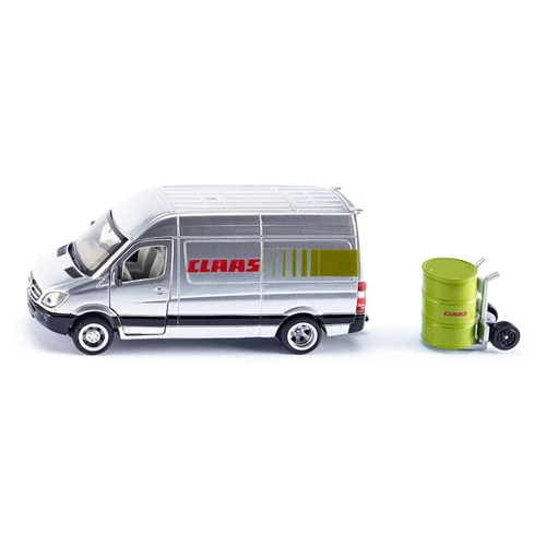 FURGONE CLAAS SERVICE 1:50 Siku Camion Modellino Nuovo - Immagine 1 di 1