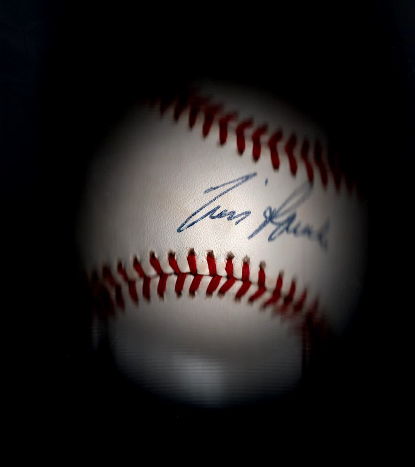 Tim Raines Autographed Baseball signed after Angles Baseball Game - Image 1 of 1