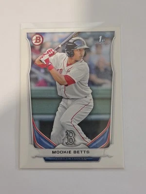 Bowman Prospects Paper 1st Mookie Betts 2014 #BP109 Foto 1 de 2