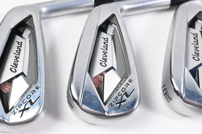 Cleveland Zipcore XL Irons / 4-PW+GW+SW / Stiff Flex KBS Tour Lite Steel Shafts - Image 1 of 4