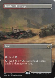 Battlefield Forge (Borderless) R The Brothers' War 297 NM MTG - Bild 1 von 1