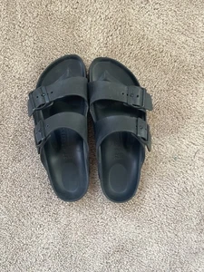 BIRKENSTOCK ARIZONA SANDALEN SCHWARZ EVA GUMMI DAMEN GR. 37 /US 6 - Bild 1 von 4