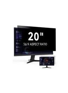 20-calowy filtr ekranu prywatności komputera do monitora panoramicznego 16:9, zdejmowane oko - Zdjęcie 1 z 7