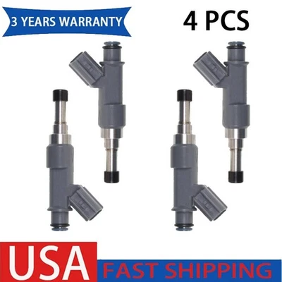 4 peças injetores de combustível 2320909045 para Toyota 2010 4runner 2006-2014 Hiace 2.7L L4  - Imagem 1 de 4