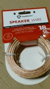 Southwire Lautsprecherkabel Kupfer plattiert Aluminium 18 AWG 50 Fuß {S} - Bild 1 von 2