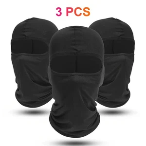 Sport balaclava quick-dry, breathable full face mask helmet liner, 3 pcs - Imagen 1 de 6