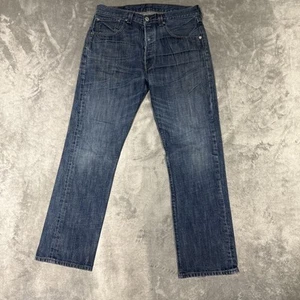 Vintage Levis 501 Jeans Mens 32x30 Blue Straight Leg Button Fly Denim - Picture 1 of 9
