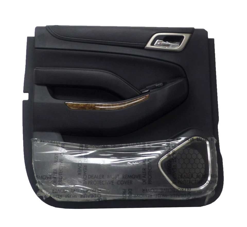 Panel de puerta lateral del conductor trasero 22903220 negro azabache GMC Yukon XL Suburban 2015-20 Foto 1 de 4
